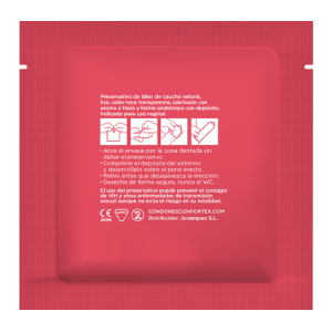 CONFORTEX - CONDOM FRAISE 144 UNITÉS