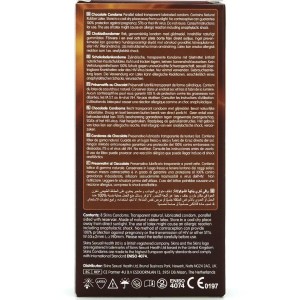 SKINS - PACK DE 8 PRÉSERVATIFS PREMIUM CHOCOLAT