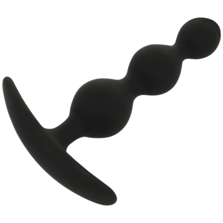 BLACKandSILVER - CHAÎNE À BILLES ANAL RUPERT 10 CM