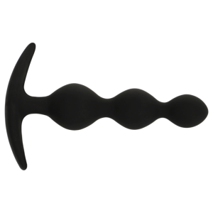 BLACKandSILVER - CHAÎNE À BILLES ANAL RUPERT 10 CM