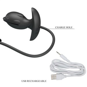 PRETTY LOVE - PLUG ANAL DELFIN GONFLABLE and RECHARGEABLE