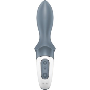 SATISFYER - AIR PUMP BOOTY 1 VIBRATEUR GONFLABLE ANAL GRIS