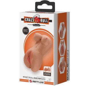 CRAZY BULL - HANNAH DOUBLE MASTURBATEUR VAGIN and ANUS MULÂTRE RÉALISTE