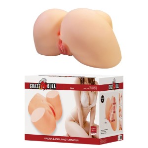 CRAZY BULL - LIORA XXL MASTURBATEUR VAGINAL ET ANAL DOUBLE