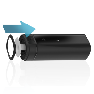 KIIROO - MASTURBATEUR TÉLÉDILDONIQUE ONYX AVEC TEXTURE DE PEAU