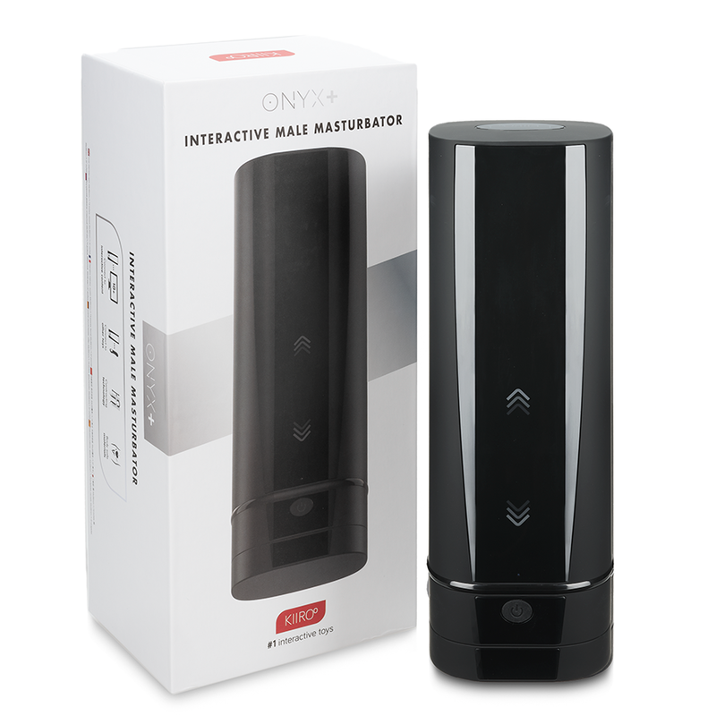 KIIROO - MASTURBATEUR TÉLÉDILDONIQUE ONYX AVEC TEXTURE DE PEAU