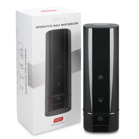 KIIROO - MASTURBATEUR TÉLÉDILDONIQUE ONYX AVEC TEXTURE DE PEAU