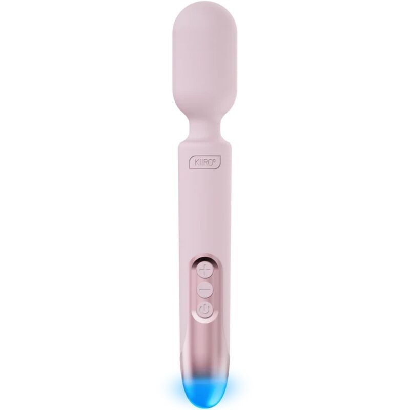 KIIROO - PROWAND VIBRATEUR WAND TÉLÉCOMMANDE APPLICATION GRATUITE ROSE