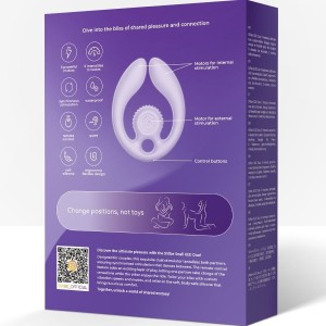 SNAIL VIBE - GIZI DUO STIMULATEUR POUR COUPLES TÉLÉCOMMANDE LILAS