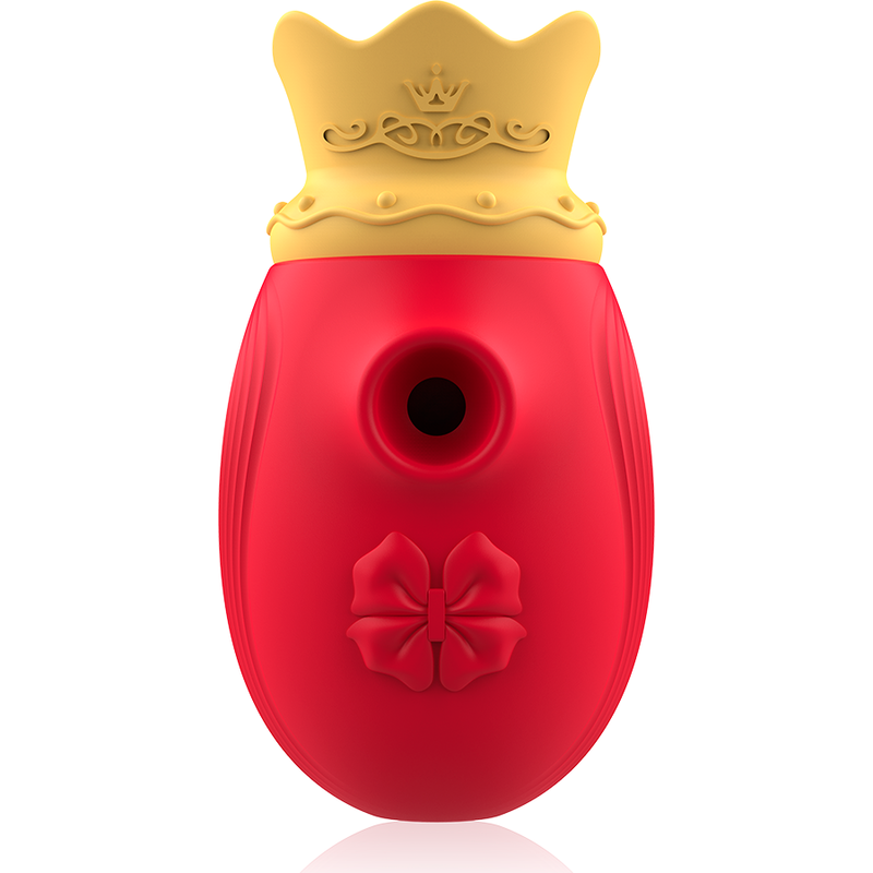 INTENSE - STIMULATEUR CLITORIS 10 MODES DASPIRATION ET DE LÉCHAGE - ROUGE