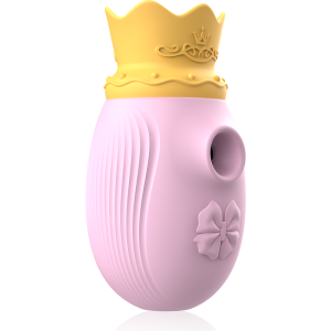 INTENSE - STIMULATEUR DE CLITORIS 10 MODES DASPIRATION ET DE LÉCHAGE - ROSE