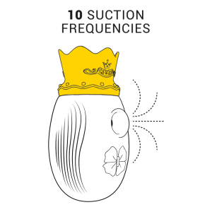 INTENSE - STIMULATEUR DE CLITORIS 10 MODES DASPIRATION ET DE LÉCHAGE - ROSE