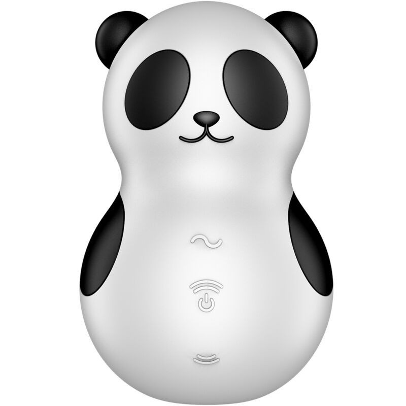 SATISFYER - POCKET PANDA STIMULATEUR and VIBRATEUR NOIR ET BLANC