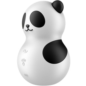 SATISFYER - POCKET PANDA STIMULATEUR and VIBRATEUR NOIR ET BLANC