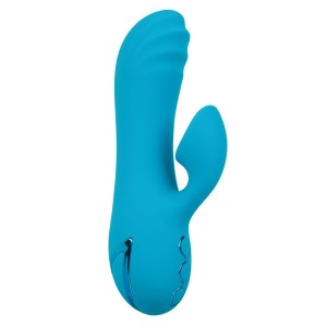 CALEXOTICS - SUNSET BEACH SEDUCER VIBRATEUR and STIMULATEUR 10 FONCTIONS BLEU