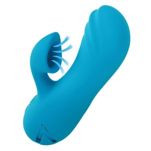 CALEXOTICS - SUNSET BEACH SEDUCER VIBRATEUR and STIMULATEUR 10 FONCTIONS BLEU