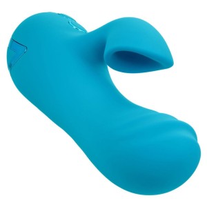 CALEXOTICS - SUNSET BEACH SEDUCER VIBRATEUR and STIMULATEUR 10 FONCTIONS BLEU