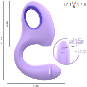 INTENSE - BAXTER VIBRATEUR and STIMULATEUR VIOLET