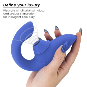 WOMANIZER - VIBRATEUR STIMULATEUR BLEU VIBRANT BLEU