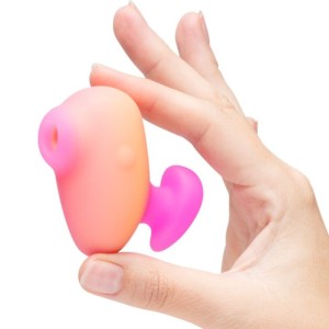 ROMP - KISS VIBRATEUR À DOIGTS RECHARGEABLE À SUCCION CLITORIALE
