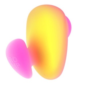 ROMP - KISS VIBRATEUR À DOIGTS RECHARGEABLE À SUCCION CLITORIALE