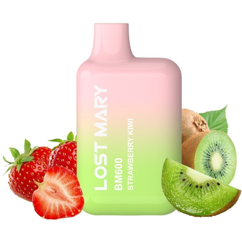 LOST MARY - BM600 VAPER NICOTINE 2 JETABLE FRAISE KIWI
