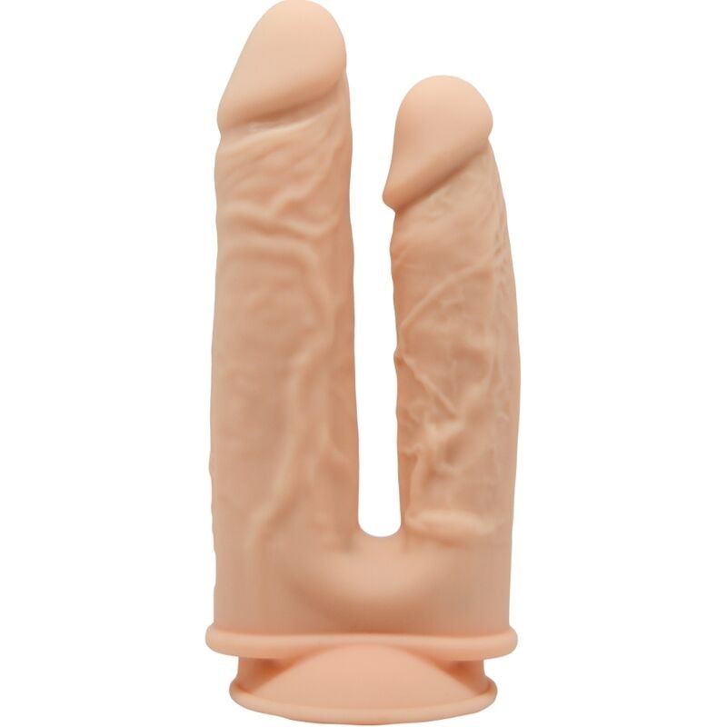 SILEXD - MODÈLE 1 VIBRATEUR PÉNIS RÉALISTE DOUBLE PÉNÉTRATION PREMIUM SILEXPAN SILICONE TÉLÉCOMMANDE 17.5 - 19.5 CM