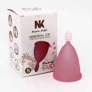 NINA KIKÍ - COUPE MENSTRUELLE ROSE TAILLE S 6 1 GRATUITE