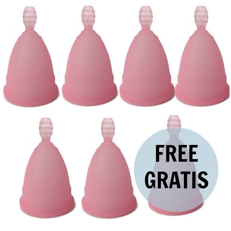 NINA KIKÍ - COUPE MENSTRUELLE ROSE TAILLE S 6 1 GRATUITE