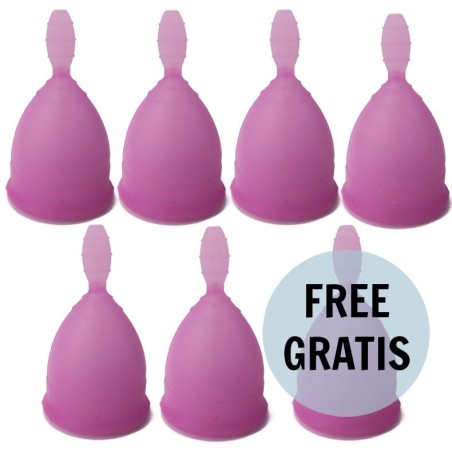 NINA KIKÍ - COUPE MENSTRUELLE VIOLET TAILLE L 6 1 GRATUITE