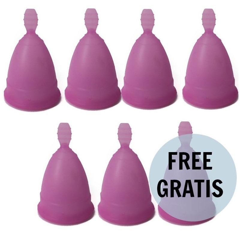 NINA KIKÍ - COUPE MENSTRUELLE VIOLET TAILLE S 6 1 GRATUITE