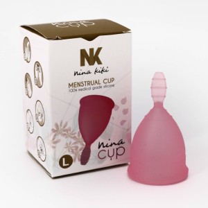 NINA KIKÍ - COUPE MENSTRUELLE ROSE TAILLE L 6 1 GRATUITE