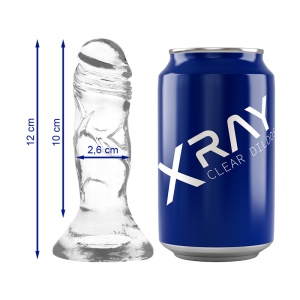 X RAY - HARNAIS BITE TRANSPARENT 12 CM -O- 2.6 CM