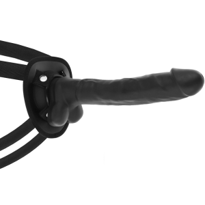 COCK MILLER - HARNAIS SILICONE DENSITÉ ARTICULABLE COCKSIL NOIR 24 CM