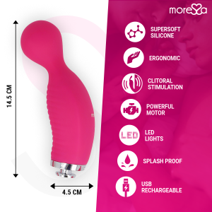 MORESSA - KIRK DUO ASPIRATION MASSEUR MULTI-PERFORMANCES SILICONE PREMIUM RECHARGEABLE