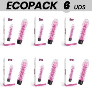 ECOPACK 6 UNITÉS - VIBRATEUR GLOSSY AXEL ROSE