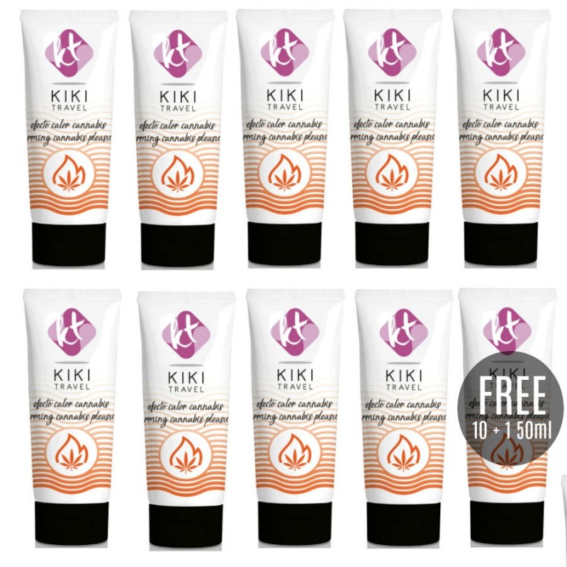 KIKÍ TRAVEL - EFFET CHAUFFANT CANNABIS 50 ML 10 1 GRATUIT