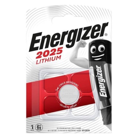ENERGIZER - PILE BOUTON LITHIUM CR2025 3V 1 UNIT