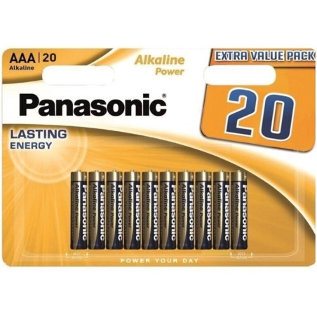 PANASONIC - PILE ALCALINE AAA BRONZE LR03 BLISTER20