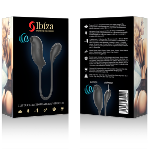 IBIZA - STIMULATEUR MAGIQUE DASPIRATION ET DE VIBRATIONS DU CLITORIS