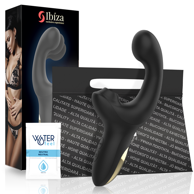 IBIZA - VIBRATEUR À ASPIRATION À ONDES