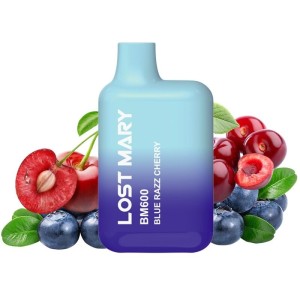 LOST MARY - BM600 VAPER NICOTINE 2 JETABLE BLUE RAZZ CHERRY