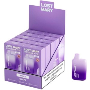 LOST MARY - BM600 VAPER NICOTINE 2 JETABLE RAISIN