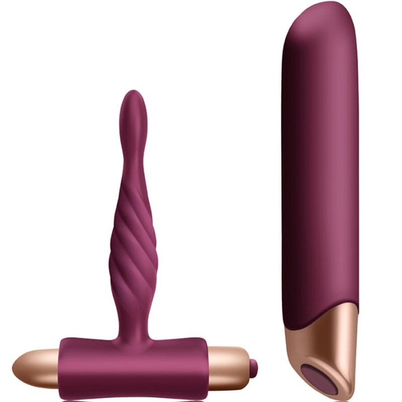 CLIMAXIMUM - KIT RAPTURE VIBRATEUR CLASSIQUE PLUG ANAL DÉBUTANT