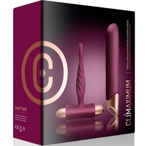 CLIMAXIMUM - KIT RAPTURE VIBRATEUR CLASSIQUE PLUG ANAL DÉBUTANT