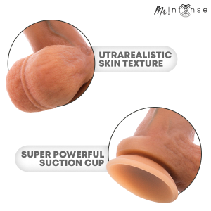 MR INTENSE - GARY XL PÉNIS EN SILICONE ULTRA-RÉALISTE AVEC TESTICULES 25,5 CM -Ø- 5,1 CM