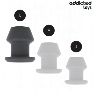 ADDICTED TOYS - PLUG ANAL CREUX EXTRÊME TAILLE L 10,4 CM