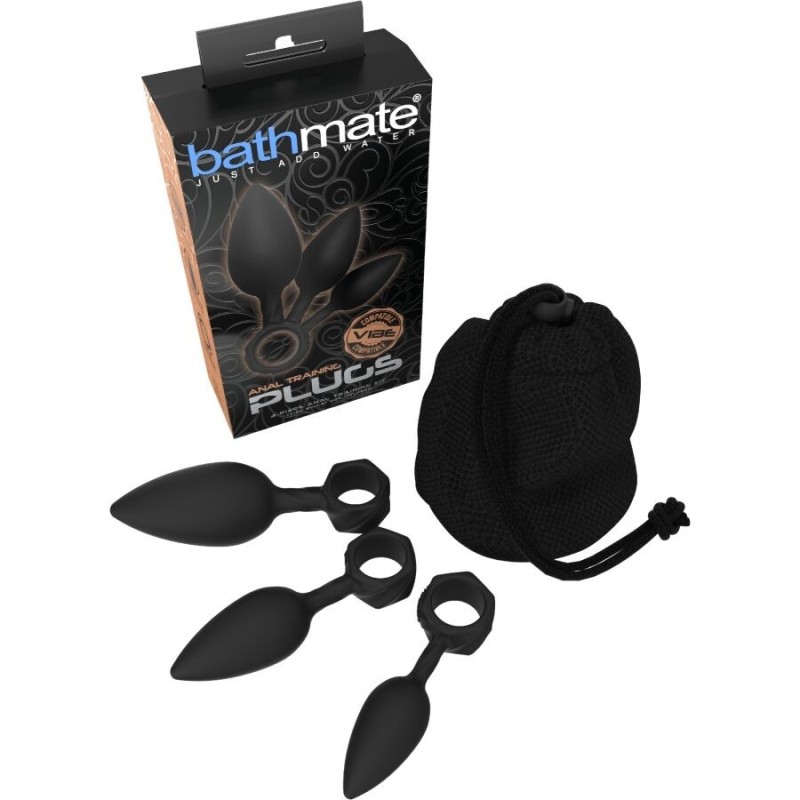 BATHMATE - KIT DENTRAÎNEMENT 3 BOUCHONS ANAL