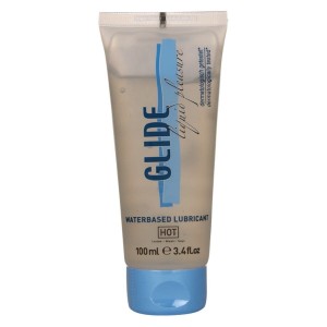 HOT - GLIDE LIQUID PLEASURE LUBRIFIANT À BASE DEAU 100 ML