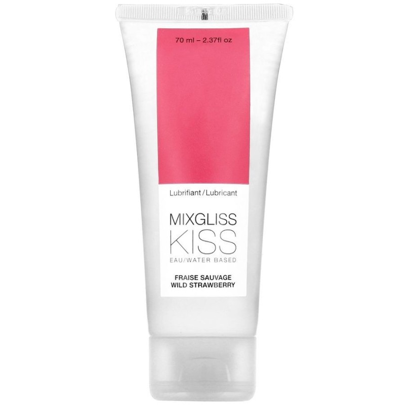 MIXGLISS - LUBRIFIANT BASE DEAU SAVEUR FRAISE 70 ML